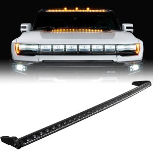 Hummer EV Light Bar Mount Kit - Roof - ORACLE Lighting - Curved 50 inch - Black - `22-`24 Hummer EV Light Bar Mount Kit - Roof - ORACLE Lighting - Curved 50 inch - Black - `22-`24